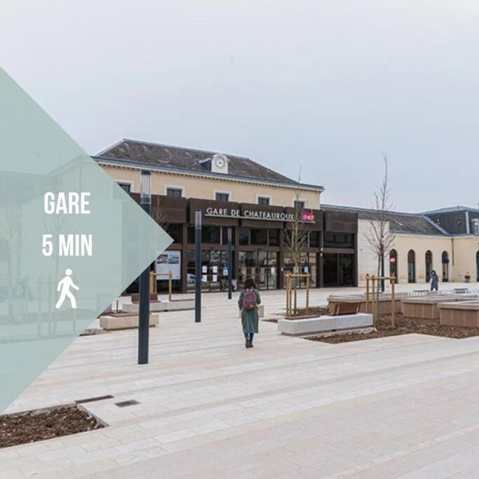 Le Voltaire • Proche Gare • Moderne Châteauroux Exterior foto